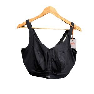 Panache Sport Black Non‎ Padded Women's Sports Bra Size 38H
